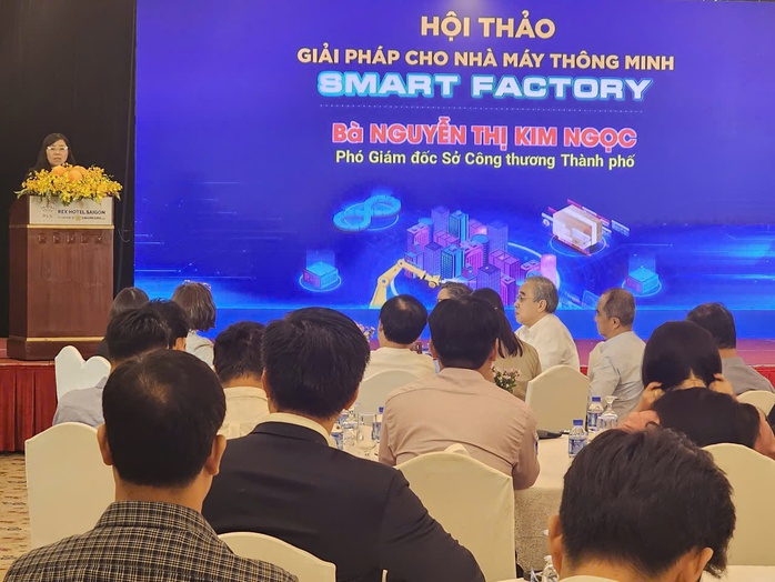 Doanh nghiệp TP HCM được vay ưu đãi tới 200 tỉ đồng để xây dựng nhà máy thông minh- Ảnh 1. Doanh nghiệp TP HCM được vay ưu đãi tới 200 tỉ đồng để xây dựng nhà máy thông minh- Ảnh 1.