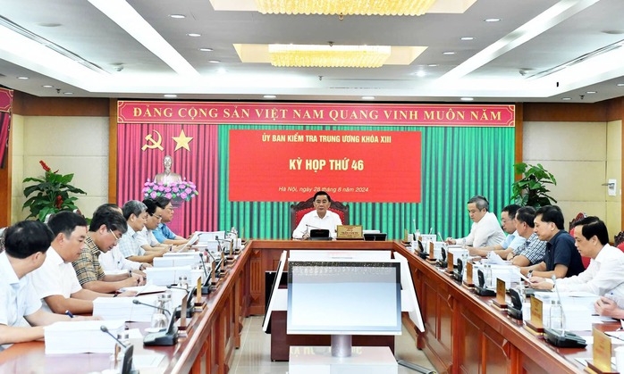 Ủy ban Kiểm tra Trung ương kỷ luật và đề nghị kỷ luật hàng loạt lãnh đạo, cựu lãnh đạo- Ảnh 1. Ủy ban Kiểm tra Trung ương kỷ luật và đề nghị kỷ luật hàng loạt lãnh đạo, cựu lãnh đạo- Ảnh 1.