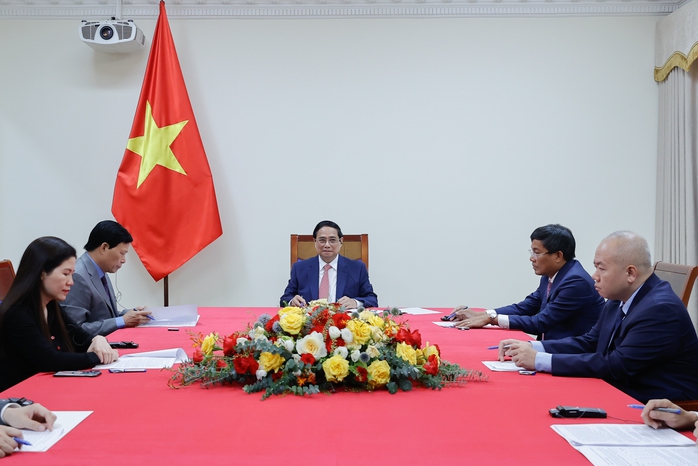 Thủ tướng Phạm Minh Chính điện đàm với Thủ tướng Thái Lan- Ảnh 3. Thủ tướng Phạm Minh Chính điện đàm với Thủ tướng Thái Lan- Ảnh 3.