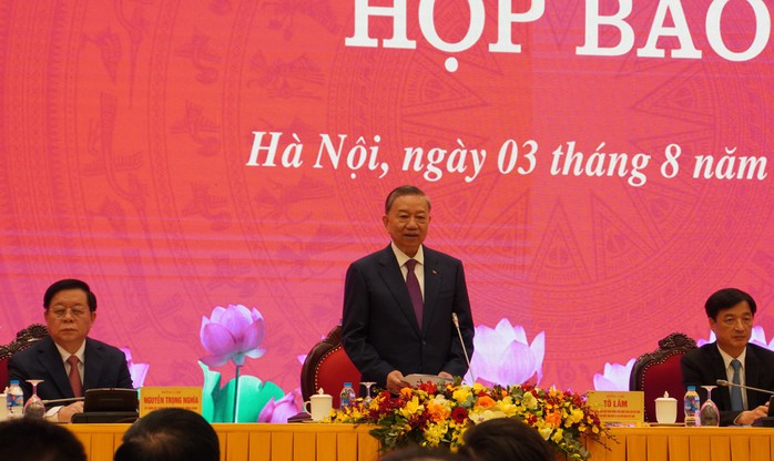 Toàn văn phát biểu của Tổng Bí thư, Chủ tịch nước Tô Lâm tại họp báo- Ảnh 2. Toàn văn phát biểu của Tổng Bí thư, Chủ tịch nước Tô Lâm tại họp báo- Ảnh 2.
