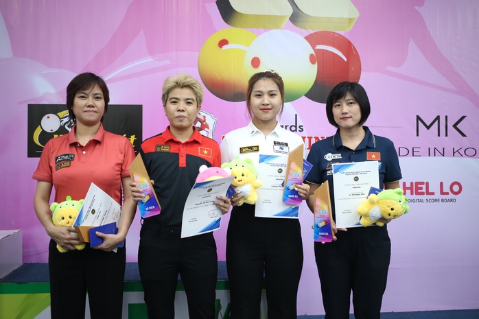 Nguyễn Bích Trâm vô địch Giải Billiards carom ba băng nữ TP HCM 2024- Ảnh 3. Nguyễn Bích Trâm vô địch Giải Billiards carom ba băng nữ TP HCM 2024- Ảnh 3.