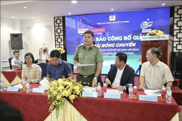 Công bố Giải Bóng chuyền Công an TP HCM mở rộng lần I - năm 2024- Ảnh 1. Công bố Giải Bóng chuyền Công an TP HCM mở rộng lần I - năm 2024- Ảnh 1.