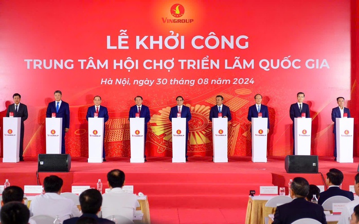 Thủ tướng dự lễ khởi công dự án Trung tâm Hội chợ Triển lãm Quốc gia rộng 90 ha- Ảnh 3. Thủ tướng dự lễ khởi công dự án Trung tâm Hội chợ Triển lãm Quốc gia rộng 90 ha- Ảnh 3.