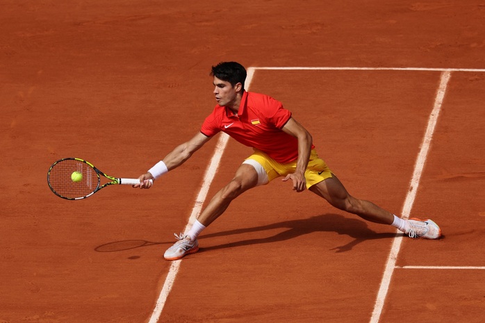 Olympic 2024: Thắng Alcaraz, Djokovic giải cơn khát vàng sau 20 năm- Ảnh 3. Olympic 2024: Thắng Alcaraz, Djokovic giải cơn khát vàng sau 20 năm- Ảnh 3.