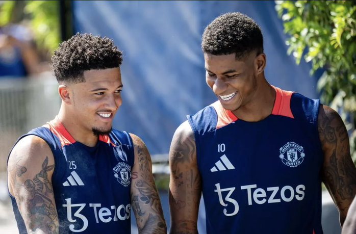 Rashford và Sancho hợp tác làm "ông chủ" bên ngoài sân cỏ- Ảnh 1. Rashford và Sancho hợp tác làm "ông chủ" bên ngoài sân cỏ- Ảnh 1.