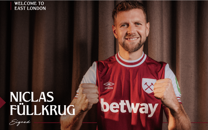 Chốt tân binh Niclas Fullkrug, West Ham nhắm tiếp "người cũ" Chelsea- Ảnh 3. Chốt tân binh Niclas Fullkrug, West Ham nhắm tiếp "người cũ" Chelsea- Ảnh 3.