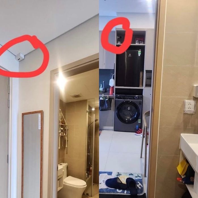 Phát hiện camera gắn trong căn hộ cho thuê, dân mạng "dậy sóng"- Ảnh 2. Phát hiện camera gắn trong căn hộ cho thuê, dân mạng "dậy sóng"- Ảnh 2.