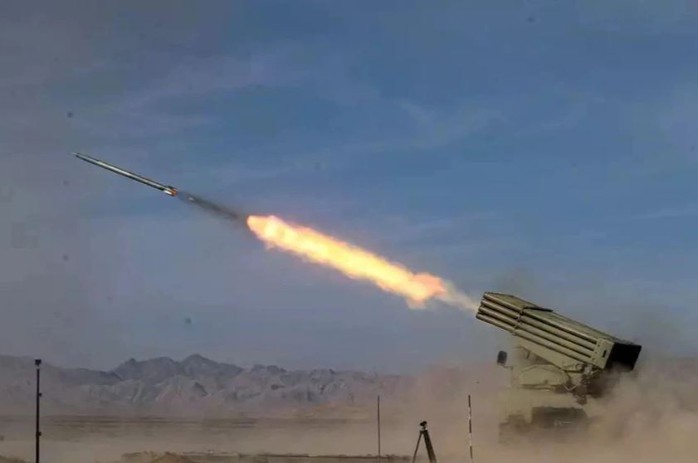 Một cuộc diễn tập quân sự của Iran năm 2023. Ảnh: WANA Một cuộc diễn tập quân sự của Iran năm 2023. Ảnh: WANA