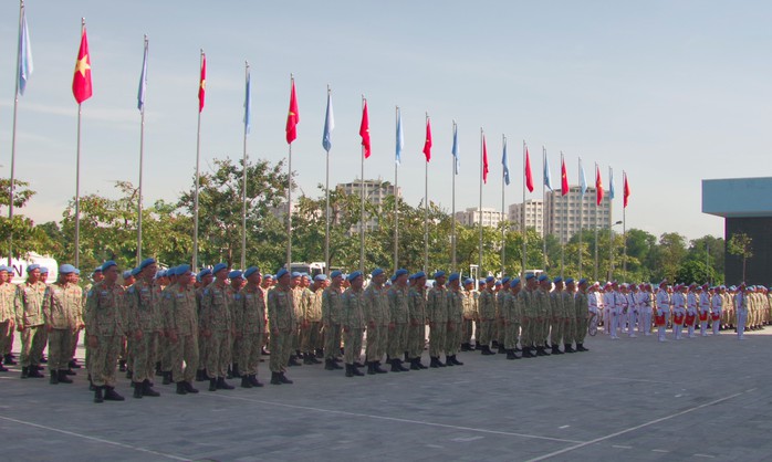 Lực lượng gìn giữ hoà bình huấn luyện, diễn tập thực địa- Ảnh 1. Lực lượng gìn giữ hoà bình huấn luyện, diễn tập thực địa- Ảnh 1.