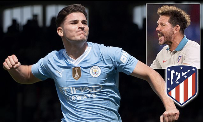 "Bom tấn" Julian Alvarez sang La Liga với hợp đồng siêu khủng- Ảnh 1. "Bom tấn" Julian Alvarez sang La Liga với hợp đồng siêu khủng- Ảnh 1.