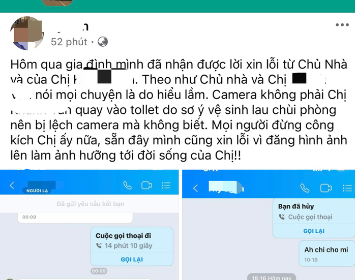 Người trong cuộc nói lý do lắp camera bên trong căn hộ cho thuê ở Vũng Tàu- Ảnh 1. Người trong cuộc nói lý do lắp camera bên trong căn hộ cho thuê ở Vũng Tàu- Ảnh 1.