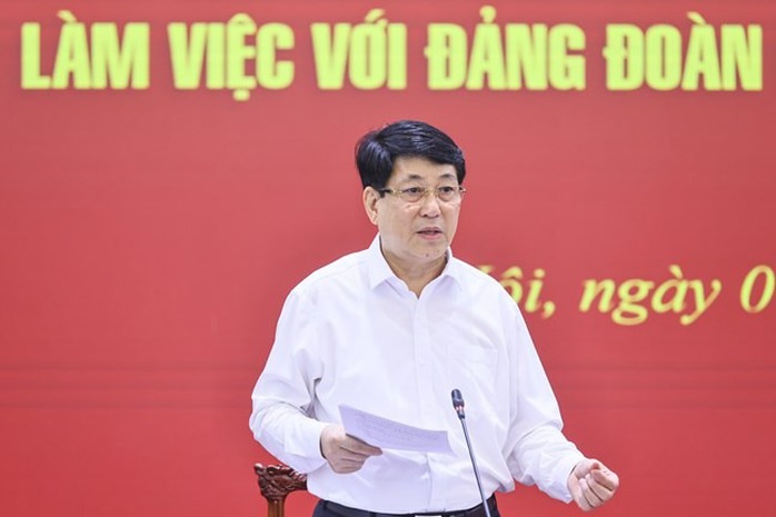 Thường trực Ban Bí thư Lương Cường làm việc với Đảng đoàn MTTQ Việt Nam- Ảnh 4. Thường trực Ban Bí thư Lương Cường làm việc với Đảng đoàn MTTQ Việt Nam- Ảnh 4.