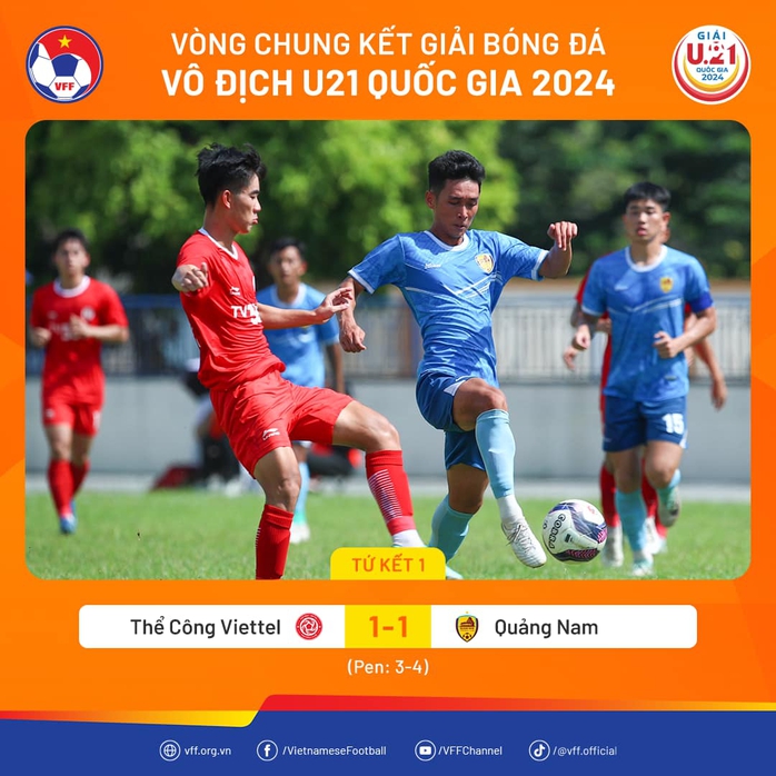 U21 Quốc gia xác định 4 đội tranh tài ở bán kết- Ảnh 1. U21 Quốc gia xác định 4 đội tranh tài ở bán kết- Ảnh 1.