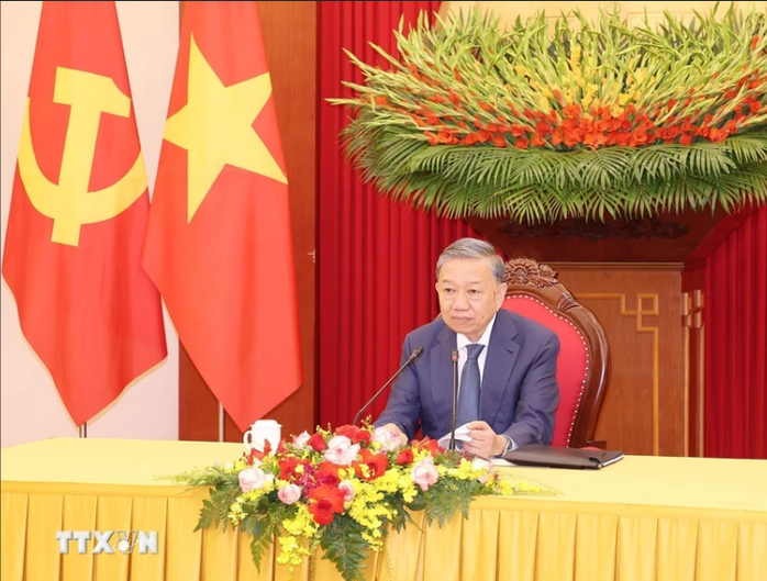 Tổng Bí thư, Chủ tịch nước Tô Lâm điện đàm với Tổng thống Nga Vladimir Putin- Ảnh 7. Tổng Bí thư, Chủ tịch nước Tô Lâm điện đàm với Tổng thống Nga Vladimir Putin- Ảnh 7.