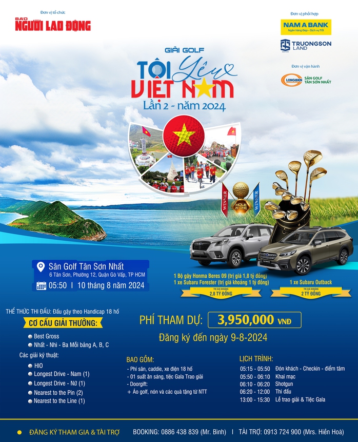 Giải golf "Tôi yêu Việt Nam" lần 2 - 2024- Ảnh 3. Giải golf "Tôi yêu Việt Nam" lần 2 - 2024- Ảnh 3.