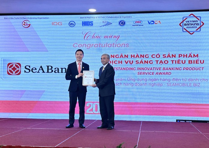 SeABank lần thứ 4 liên tiếp được vinh danh là Ngân hàng Việt Nam tiêu biểu- Ảnh 1. SeABank lần thứ 4 liên tiếp được vinh danh là Ngân hàng Việt Nam tiêu biểu- Ảnh 1.