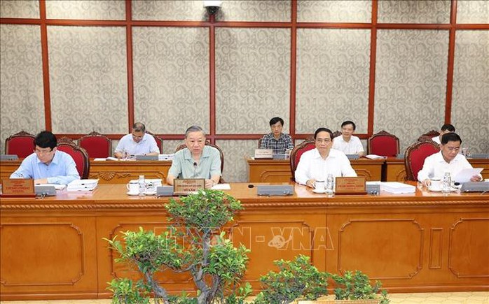 Tổng Bí thư, Chủ tịch nước Tô Lâm chủ trì Phiên họp thường kỳ Bộ Chính trị- Ảnh 1. Tổng Bí thư, Chủ tịch nước Tô Lâm chủ trì Phiên họp thường kỳ Bộ Chính trị- Ảnh 1.