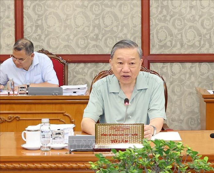 Tổng Bí thư, Chủ tịch nước Tô Lâm chủ trì Phiên họp thường kỳ Bộ Chính trị- Ảnh 2. Tổng Bí thư, Chủ tịch nước Tô Lâm chủ trì Phiên họp thường kỳ Bộ Chính trị- Ảnh 2.
