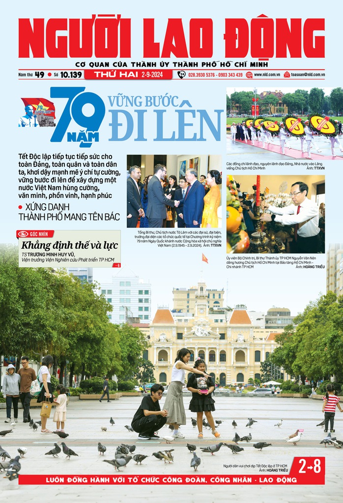 Báo in ngày 2-9: Những ngày Tết Độc lập đầu tiên ở Sài Gòn- Ảnh 1. Báo in ngày 2-9: Những ngày Tết Độc lập đầu tiên ở Sài Gòn- Ảnh 1.