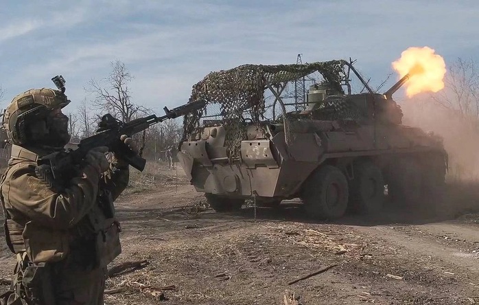 Nga tăng cường lực lượng ở Kursk để đẩy lùi lực lượng Ukraine. Ảnh: TASS Nga tăng cường lực lượng ở Kursk để đẩy lùi lực lượng Ukraine. Ảnh: TASS