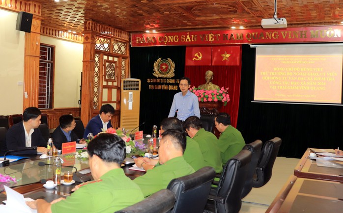 Kiểm tra công tác đặc xá 2024 tại trại giam có 2/3 phạm nhân người nước ngoài của cả nước- Ảnh 3. Kiểm tra công tác đặc xá 2024 tại trại giam có 2/3 phạm nhân người nước ngoài của cả nước- Ảnh 3.