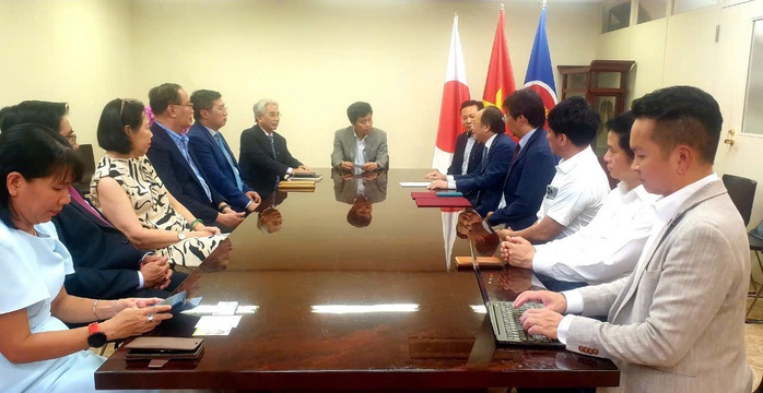 Trường Đại học Cửu Long ký hợp tác với một trường ở Nhật Bản- Ảnh 1. Trường Đại học Cửu Long ký hợp tác với một trường ở Nhật Bản- Ảnh 1.