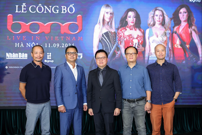 Bond tới Việt Nam biểu diễn, tiền bán vé ủng hộ người dân bị ảnh hưởng của bão Yagi- Ảnh 2. Bond tới Việt Nam biểu diễn, tiền bán vé ủng hộ người dân bị ảnh hưởng của bão Yagi- Ảnh 2.