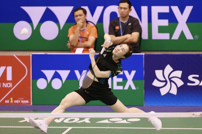 Thuỳ Linh, Vũ Thị Trang tiến vào vòng 2 Vietnam Open 2024- Ảnh 6. Thuỳ Linh, Vũ Thị Trang tiến vào vòng 2 Vietnam Open 2024- Ảnh 6.