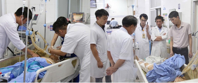 Cứu người phụ nữ trẻ bị vùi lấp do mưa lũ, lở đất- Ảnh 2. Cứu người phụ nữ trẻ bị vùi lấp do mưa lũ, lở đất- Ảnh 2.
