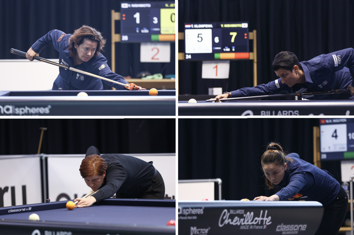 Billiard carom nữ Việt Nam lần đầu giành huy chương thế giới- Ảnh 1. Billiard carom nữ Việt Nam lần đầu giành huy chương thế giới- Ảnh 1.