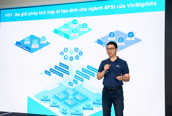 Giải pháp AI tạo sinh đầu tiên của người Việt cho ngân hàng, bảo hiểm có gì đặc biệt?- Ảnh 1. Giải pháp AI tạo sinh đầu tiên của người Việt cho ngân hàng, bảo hiểm có gì đặc biệt?- Ảnh 1.