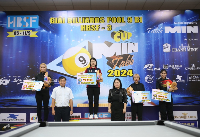 Giải billiards pool 9 bi HBSF Tour 3: Dương Quốc Hoàng bảo vệ thành công chức vô địch- Ảnh 5. Giải billiards pool 9 bi HBSF Tour 3: Dương Quốc Hoàng bảo vệ thành công chức vô địch- Ảnh 5.