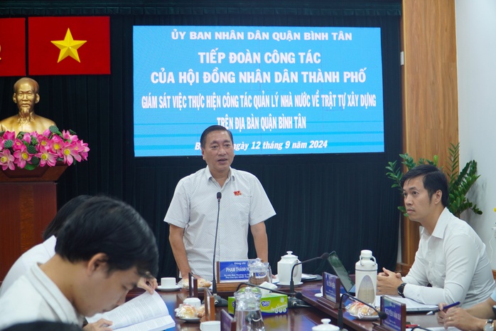 TP HCM: Bình Tân không còn là điểm "nóng" vi phạm xây dựng- Ảnh 1. TP HCM: Bình Tân không còn là điểm "nóng" vi phạm xây dựng- Ảnh 1.