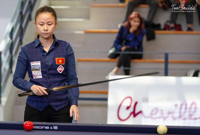 Billiard carom nữ Việt Nam lần đầu giành huy chương thế giới- Ảnh 2. Billiard carom nữ Việt Nam lần đầu giành huy chương thế giới- Ảnh 2.
