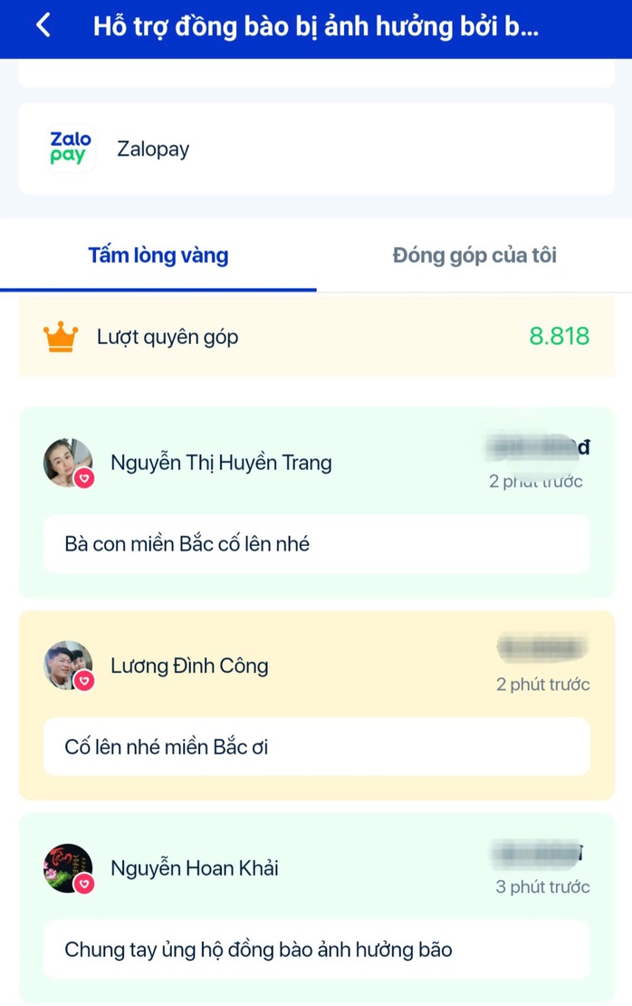 Hơn 5 tỉ đồng và những con số bất ngờ từ bạn đọc Báo Người Lao Động "Hướng về miền Bắc yêu thương"- Ảnh 2. Hơn 5 tỉ đồng và những con số bất ngờ từ bạn đọc Báo Người Lao Động "Hướng về miền Bắc yêu thương"- Ảnh 2.