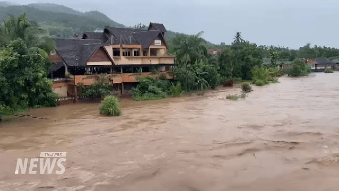 Myanmar, Thái Lan, Lào chiến đấu với lũ lụt hậu bão Yagi- Ảnh 18. Myanmar, Thái Lan, Lào chiến đấu với lũ lụt hậu bão Yagi- Ảnh 18.