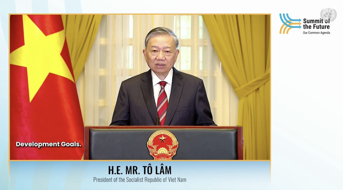 Tổng Bí thư, Chủ tịch nước Tô Lâm phát biểu tại sự kiện của Liên Hiệp Quốc- Ảnh 1. Tổng Bí thư, Chủ tịch nước Tô Lâm phát biểu tại sự kiện của Liên Hiệp Quốc- Ảnh 1.