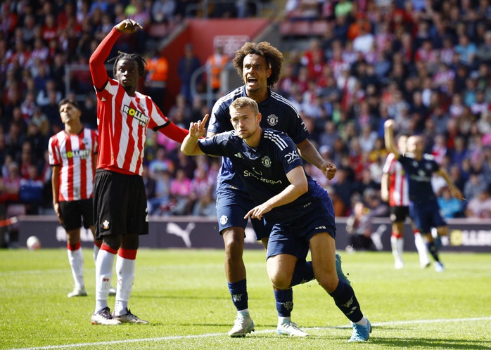 De Ligt và Rashford ghi bàn, Man United thắng tưng bừng Southampton- Ảnh 3. De Ligt và Rashford ghi bàn, Man United thắng tưng bừng Southampton- Ảnh 3.