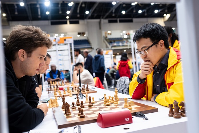 Olympiad cờ vua: Tuyển Việt Nam lập chiến tích lịch sử- Ảnh 3. Olympiad cờ vua: Tuyển Việt Nam lập chiến tích lịch sử- Ảnh 3.