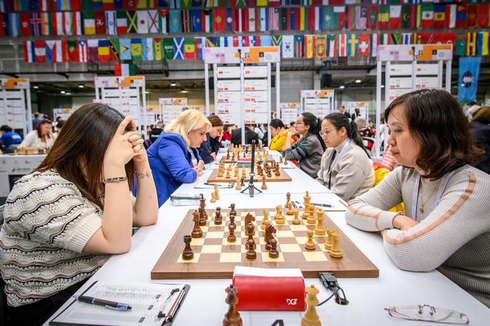 Tuyển Việt Nam thắng đậm đương kim vô địch Olympiad cờ vua- Ảnh 7. Tuyển Việt Nam thắng đậm đương kim vô địch Olympiad cờ vua- Ảnh 7.