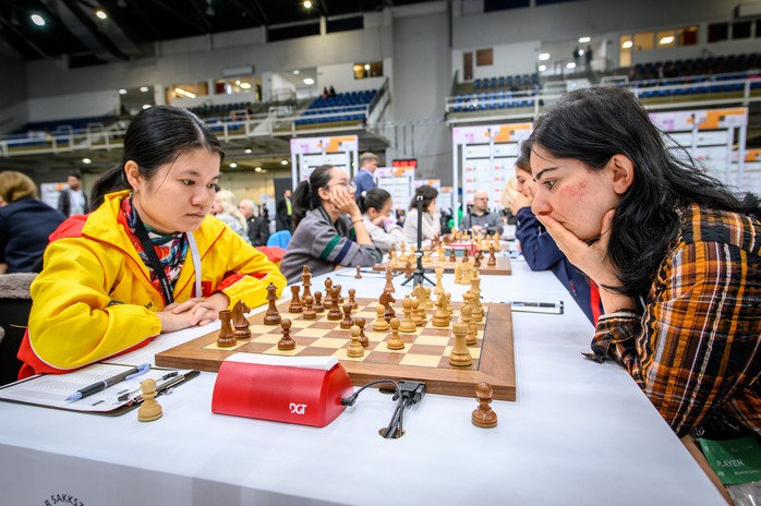 Tuyển Việt Nam thắng đậm đương kim vô địch Olympiad cờ vua- Ảnh 6. Tuyển Việt Nam thắng đậm đương kim vô địch Olympiad cờ vua- Ảnh 6.