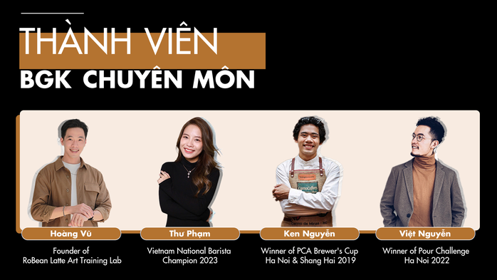 Hội đồng BGK Chuyên môn của Dalamilk Barista Championship 2024 Hội đồng BGK Chuyên môn của Dalamilk Barista Championship 2024
