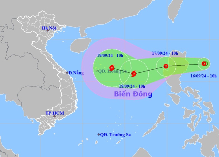 Áp thấp nhiệt đới sắp mạnh lên thành bão hướng vào biển Đông- Ảnh 1. Áp thấp nhiệt đới sắp mạnh lên thành bão hướng vào biển Đông- Ảnh 1.