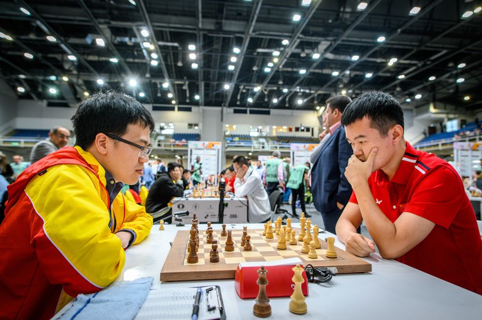 Lê Quang Liêm thắng nhà vô địch thế giới, tuyển Việt Nam bất bại tại Olympiad cờ vua 2024- Ảnh 4. Lê Quang Liêm thắng nhà vô địch thế giới, tuyển Việt Nam bất bại tại Olympiad cờ vua 2024- Ảnh 4.