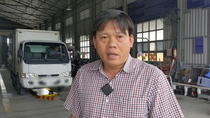 Ông Huỳnh Quang Trung, Giám đốc Trung tâm Đăng kiểm 65-02S, nói về các phương án xử lý phương tiện vi phạm Ông Huỳnh Quang Trung, Giám đốc Trung tâm Đăng kiểm 65-02S, nói về các phương án xử lý phương tiện vi phạm