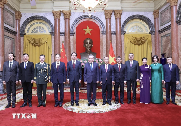 Tổng Bí thư, Chủ tịch nước Tô Lâm tiếp Đại sứ Trung Quốc trình Quốc thư- Ảnh 7. Tổng Bí thư, Chủ tịch nước Tô Lâm tiếp Đại sứ Trung Quốc trình Quốc thư- Ảnh 7.
