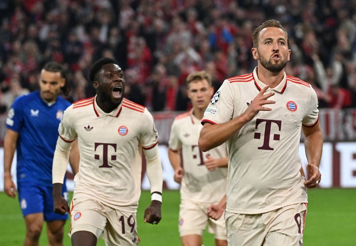 Harry Kane lập "cú poker", Bayern Munich đè bẹp Dinamo Zagreb 9-2 ở Champions League- Ảnh 2. Harry Kane lập "cú poker", Bayern Munich đè bẹp Dinamo Zagreb 9-2 ở Champions League- Ảnh 2.