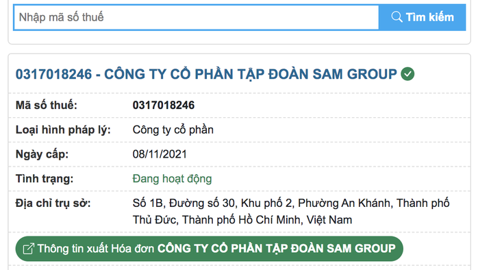 Công an TP HCM tìm bị hại của Sam Group- Ảnh 1. Công an TP HCM tìm bị hại của Sam Group- Ảnh 1.