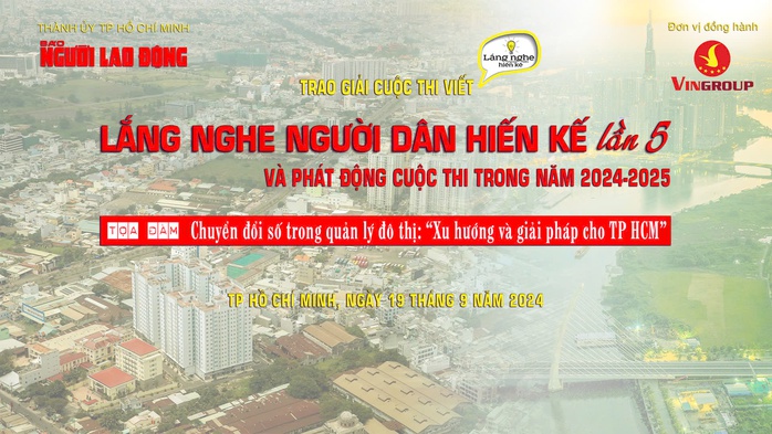 Báo Người Lao Động trao giải Cuộc thi "Lắng nghe người dân hiến kế"- Ảnh 1. Báo Người Lao Động trao giải Cuộc thi "Lắng nghe người dân hiến kế"- Ảnh 1.
