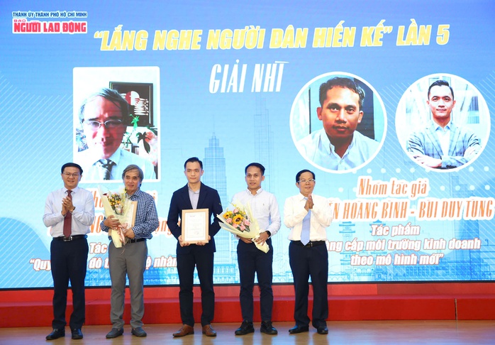 6 tác phẩm đoạt giải Cuộc thi "Lắng nghe người dân hiến kế" lần 5- Ảnh 1. 6 tác phẩm đoạt giải Cuộc thi "Lắng nghe người dân hiến kế" lần 5- Ảnh 1.